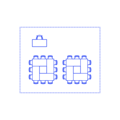 Layouts Classrooms Shapes Square Small Svg Vector Tracing Design, Free Vectors File